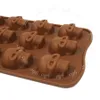 スカルシェイプケーキキッチンクッキングツールベイクウェアチョコレートキャンディーメーカーのシリコン型金型ツールのアイストレイバーのメーカー