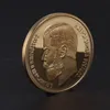 ordine del campione!!!Spedizione gratuita Moneta souvenir placcata oro russo 1 rubli 1901Nikolai II