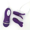 10 vitesses vibratrice de mamelon massable étanche Clit de clitoris Clip de mamelon vibrant Pinces Silicone Vibraters Sex Toys for Women Y17858064