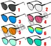 Estate 10 pz Caramelle Progettista di marca Cat Eye Occhiali da sole Donna Moda Occhiali da sole in plastica Classic Retro Outdoor Oculos De Sol Gafas 8 colori