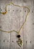 자연 검은 용암 돌 목걸이 크로스 리프 실버 골드 컬러 하트 아로마 테라피 에센셜 오일 디퓨저 목걸이 여성 쥬얼리