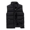 2018 Mode Mannen Vesten Plus Size M-6XL Winter Casual Warm Jacket Slim Fit Katoen Gewatteerd Dikker Jas Winddicht Military Vest
