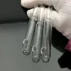 Dubbel Använd glasrörsbeslag Glass Bong Water Pipe Bongs Rökningstillbehörskålar