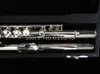 Muramatsu флейта 1957 16 Ключи Дыры Closed флейта Мельхиор Посеребренная Высокое качество нового C Tune флейта Музыкальный инструмент с футляром