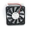 New Original NMB 06010KA-12L-AT DC12V 0.12A 60x60x10MM 3 Lines Tachometer Signal for Projector Cooling Fan