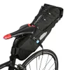 ROSWHEEL 131372 sac de queue de vélo 10L résistant à l'eau sac arrière de vélo 3 - 10L capacité réglable conception à dégagement rapide