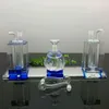 Hot new double use of glass linked hookah, Glass Bong Water Pipe Bongs Pipes Accessories Bowls, color random delivery