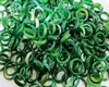 anillos de jade verde