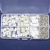 40 Sets Kit im Karton, 2p, 3p, 4p, 5-polig, 2,54 mm Rastermaß, Klemmen-/Gehäuse-/Stiftleisten-Stecker, Draht-Steckverbinder-Adapter, XH-Kits