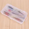 3 Compartments Fishing Bait Box Single Layer Fishing Hook Storage Case Transparent Plastic Outdoor Pesca Fishing Tackle Boxes