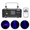Mini Przenośny 8 CH DMX 150MW Blue Laser Scanner Effect Stage Lighting DJ Party Club Pokaż Projektor LED Latarnia