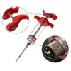 Naalden gearomatiseerde spuit BBQ Vlees Pluimvee Turkije Kip Marinade Injector Koken Saus Injectie Tool Keukenaccessoires