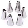 8 in 1 Silicone Herbruikbare Cakepiping Bag Icing Cream Patry Decorating Tool Komt met 6 verschillende soorten nozzles