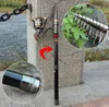 Sougayilang 1.8-3.6m Telescopic Fishing Rod and 11BB Fishing Reel Wheel Portable Travel Fishing Spinning