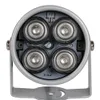 Luz de iluminação IR 850nm 4 array luzes LED infravermelho À Prova D 'Água Visão de Noite CCTV Encha de Iluminação DC 12V para CCTV / Câmera de Segurança