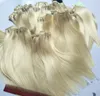 Weaves Color 613 Blonde Brazilian Human Hair Weave 2 Bundles 200Gram Free shipping,straight and body wave option