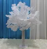 1,0 m 1,2 m 1,5 m de altura Imitação de árvore branca para casamento, folha branca, vaso central de casamento