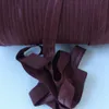 58quot FOE Fold Over Elastic ribbon Ponytail Holder diy Accessories DIY handmade clothing accessories 100yards a roll5859171