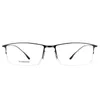 Eoouooe 100％チタンデザイン男性Opticasメガネゴールドボーイの処方箋眼鏡眼鏡眼鏡眼鏡GAFASグラスフレーム10g