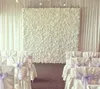 Pared de flores de boda a la moda con soporte, marco de flores de tubo doblado de hierro negro para suministros de decoración para fiesta de boda