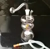 Cachimbos de vidro de forma estranha Cachimbos de vidro manchados Cachimbos de água Cachimbos de vidro Acessórios para fumar