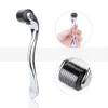 540 Aguja Titanio Microneedle Derma Roller Micro Terapia de la piel Mejora del cutis Plata 0.2mm-3.0mm envío gratis