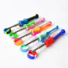 Silicone NC with 14.4mm stainless steel tip Smoking Accessories Oil Rig Silicone Smoke Pipe Bong