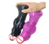 Gros gode sexuel grand plug anal conception convexe stimulateur de fesses couple jouets pour adultes bouchon en peluche massage de l'anus produit sexuel 7229867