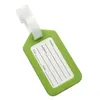 Plastic Luggage Tag Holder Labels Strap Name Address ID Suitcase Portable Tag Baggage Travel Luggage label9138349