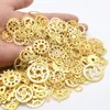 100g Mix Alliage Steampunk Gears DIY Bijoux Accessoires Engrenages Cog Wheel Charms Pendentif Fit Bracelet Accessoires Fabrication de Bijoux DHL