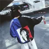 Harajuku kvinnor män bomber jacka preppy stil par grundläggande kappa koreanska mode tunna outwear streetwear damer hip hop toppar kpop