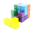 Giocattolo Blocco Cubo magico Colore Legno Sette grani Blocchi di costruzione Assemblaggio Sblocco intellettuale Sfida QI del bambino 5 5yh O