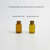 100 x Top Quality 1ml 2ml 3ml Mini Cute Amber Small Glass Dropper Bottles Jars Essential Oil Perfume tiny portable bottles Vials