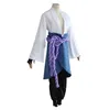 Naruto cosplay Shippuden Sasuke Uchiha 3 geração cos roupas Naruto Cosplay 3ª versão Traje Terno com Enfermagem238w