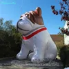 4 m / 6m Leuke Opblaasbare Pug Kunstmatige Puppy Hond voor Event / Pet Show