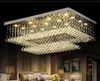 crystal chandeliers led rectangular