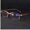 Belmon Rimless Reading Glasses 남성 여성 다이아몬드 커팅 디옵터 안경 남성 노안 안경 + 1.0 + 1.5 + 2.0 + 2.5 + 3.0 RS611