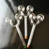 Burners of sprayed catapult Wholesale Glass Hookah, Glass Water Pipe Fittings, Free Shipping