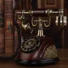 Antique Maszyna telefoniczna Europejska klasyczna stara amerykańska kreatywna stała domowa stacjonarna linia stacjonarna stacjonarna stacjonarna stacjonarna