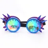 Калейдоскоп Солнцезащитные очки Хэллоуин Женщины Spectacles Женщины панк -рейв -фестиваль вечеринка