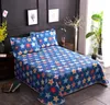 Fashion Star Summer Luftkonditionering Traditionell gammal Grov Bomull Bed Lakan Bedspreads Set 1.5m 1.8m Covers