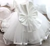 détail 2018 nouveau-né bébé robe de baptême robe de baptême filles039 fête infantile princesse robe de mariée bébé vêtements sans manches v4403365