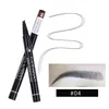 10pcs/lot drop HANDAIYAN Eyebrows 4 Fork Micro-carving Liquid Eyebrow Pencil Very Fine Waterproof Tint Eye Brow Tattoo Pen Eyebrow Enhancer