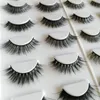 16 paires de cils livre 3D FAUX MINK LASHES 3D LASHES LIVRE FAUX MINK CEYELASHes 16 paires Emballages de cils emballages Private Label Custom4906812