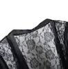 Sexig Underkläder Plus Storlek Satin Lace Black Kimono Intimate Sleepwear Robe Sexig Nattklänning Kvinnor Sexig Erotisk Underkläder