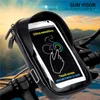 TURATA Phone Holder Universal Bike Mobile Support Stand Waterproof Bag For iPhone X 8 Plus S8 V20 GPS Bicycle Moto Handlebar Bag C4741747