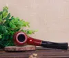 Bois de santal rouge, bois massif, usine de tuyaux filtrants portables fabriqués à la main, pipe à fumer haut de gamme à vente directe.
