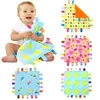 New infant Emotion Pacify Blanket Cartoon Colorful Baby Towel Newborns appease Swaddling 8 styles C2773