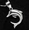 925 Sterling Silver (without Chain)Trendy And Classic Love Forever Dolphin Pattern Woman Pendant Necklace Hypoallergenic Not Fade For Women