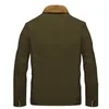 겨울 폭격기 재킷 남성 공군 파일럿 MA1 재킷 따뜻한 남성 모피 칼라 남성 군대 전술 재킷 플러스 크기 5xl